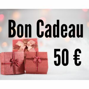 Bon cadeau 50 €
